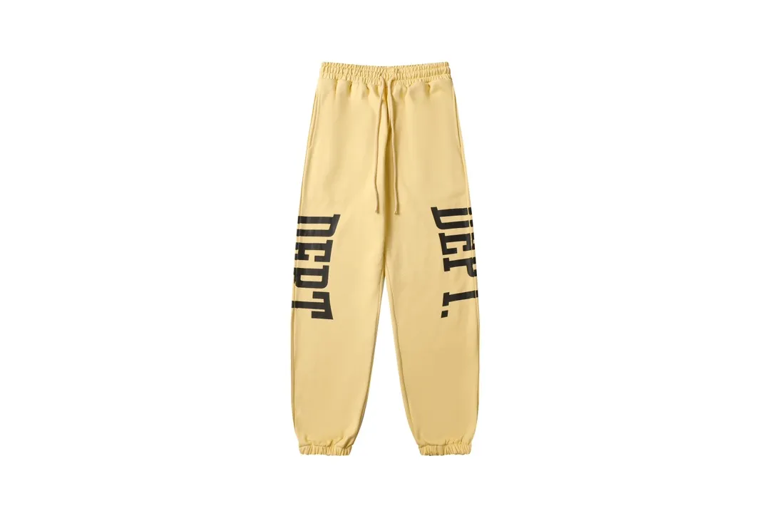GALLERY.DEPT trendy casual long sweatpants Style number: 250#p170 Color: apricot blue yellow burgundy Size: S M L XL